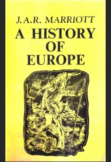 A HISTORY OF EUROPE (FROM 1815 TO 1939)