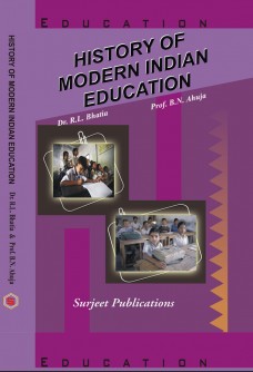 HISTORY OF MODERN INDIAN EDUCATION