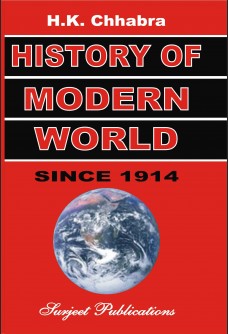 HISTORY OF MODERN WORLD (SINCE 1914 A. D.)