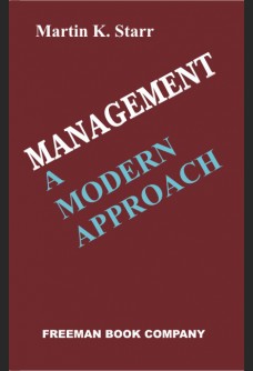 MANAGEMENT A MODERN APPROACH