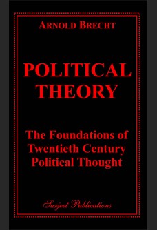 POLITICAL THEORY: THE FOUNDATIONS OF TWENTIETH-CENTURY POLITICAL THOUGHT